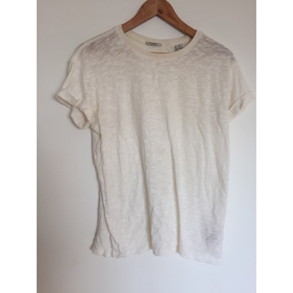 Scotch & Soda White Home Alone Tee